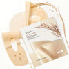 Hidrogela maska mirdzuma piešķiršanai ādai ar sastāvā iekļautiem rīsiem Anua Rice 70 Glow Collagen Mask