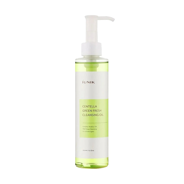 Hidrofīlā eļļa ar Āzijas centellu iUNIK Centella Green Fresh Cleansing Oil