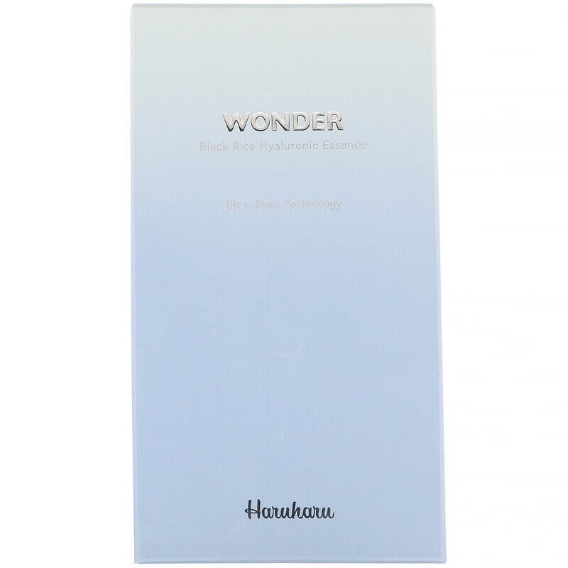 Esence sejas ādai ar hialuronskābi un melnajiem rīsiem Haruharu WONDER Black Rice Hyaluronic Essence
