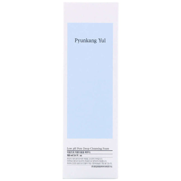 Maigas putas sejas tīrīšanai Pyunkang Yul Low pH Pore Deep Cleansing Foam