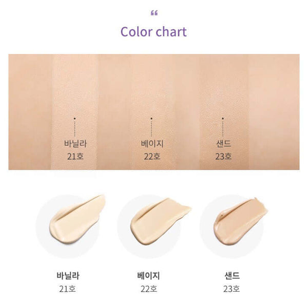Matēts kušons Missha The Cushion Skin Matte
