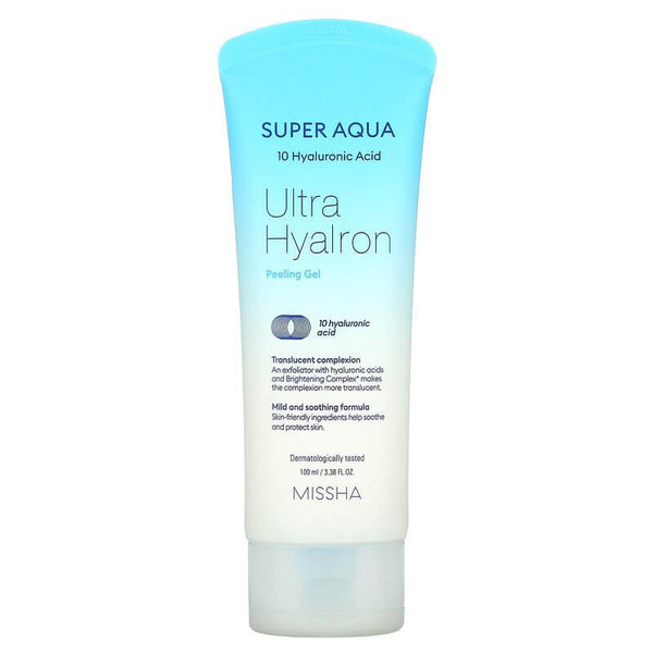 Missha pīlinga gels Super Aqua Ultra Hyalron Peeling Gel