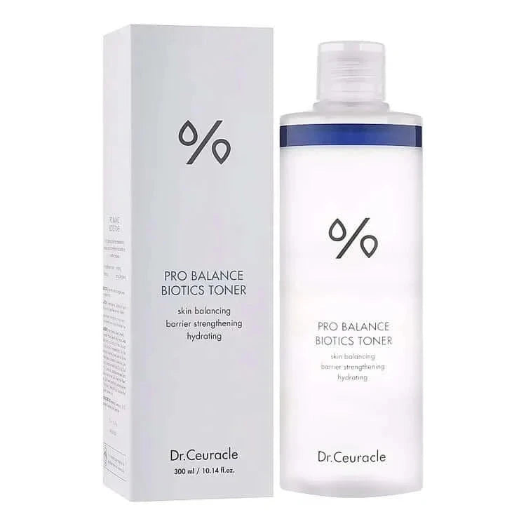 Toniks ar probiotiku kompleksu jutīgai ādai Dr.Ceuracle Pro Balance Biotics Toner