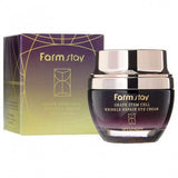 Liftinga acu krēms ar fito-cilmes šūnām Farmstay Grape Stem Cell Wrinkle Repair Eye Cream