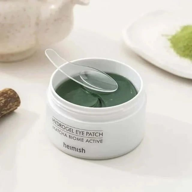 Atjaunojoši hidrogela plāksteri ar probiotiķiem Heimish Matcha Biome Active Hydrogel Eye Patch
