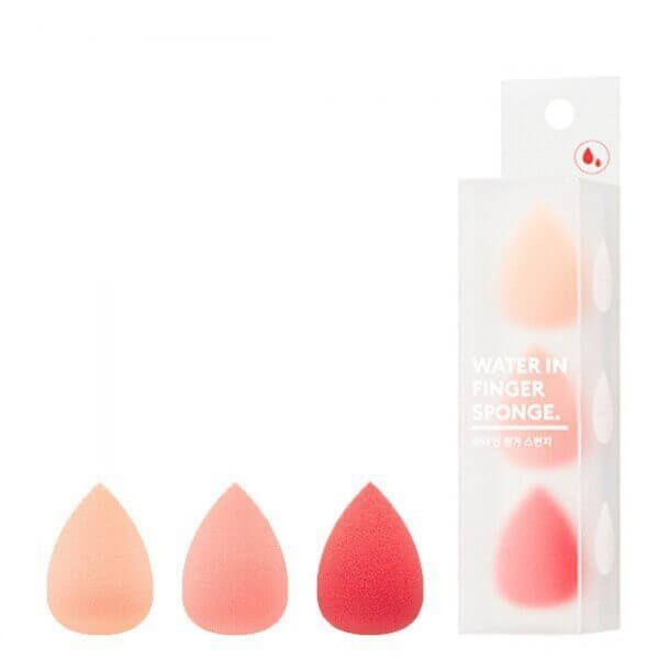 Mini sūkļu komplekts priekš meikapa Missha Water In Finger Sponge