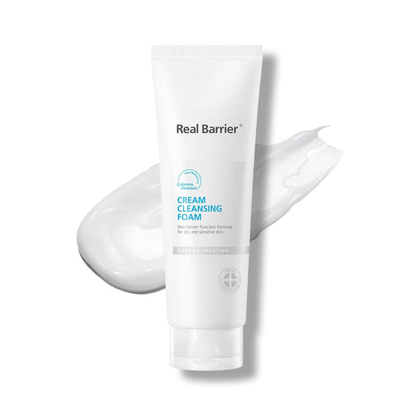 Krēmveida putiņas ar neitrālu pH līmeni Real Barrier Cream Cleansing Foam