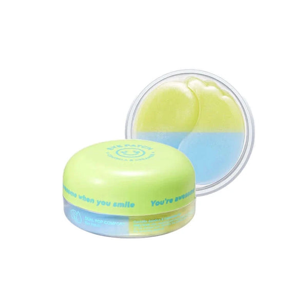 Hidrogela plāksteri ar keramīdiem un centellu SNP Dual Pop Comfort Eye Patch Centells & Ceramide