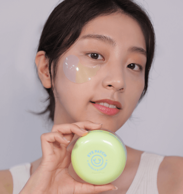 Hidrogela plāksteri ar keramīdiem un centellu SNP Dual Pop Comfort Eye Patch Centells & Ceramide