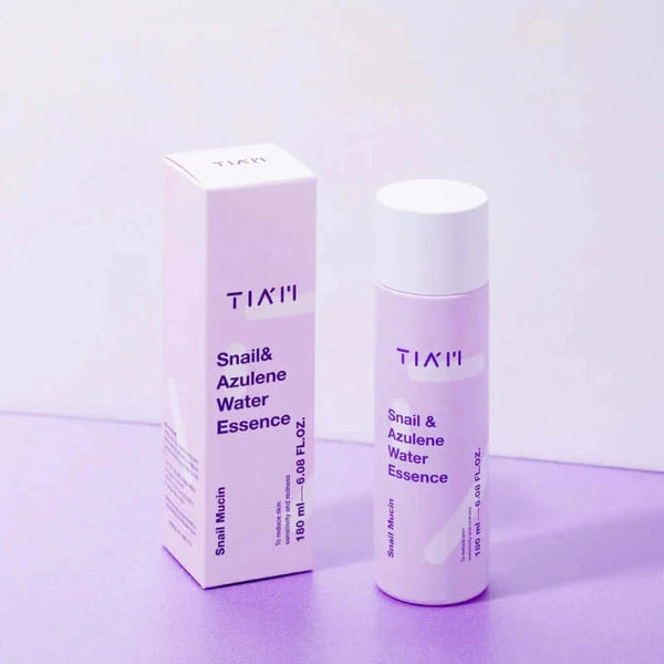 Hipoalerģiska esence TIAM Snail & Azulene Water Essence