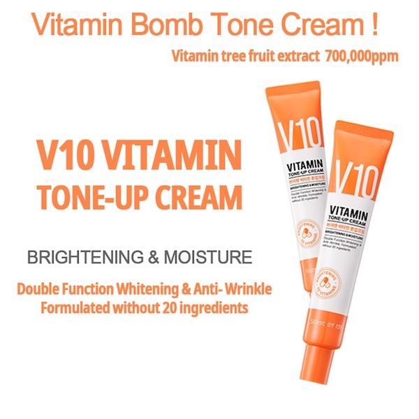 Balinošs vitamīnu krēms Some By Mi V10 Vitamin Tone-Up Cream