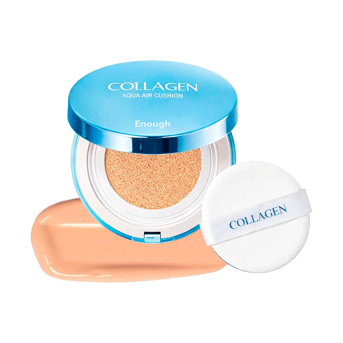Сияющий кушон Enough Collagen Aqua Air Cushion SPF50+/PA+++
