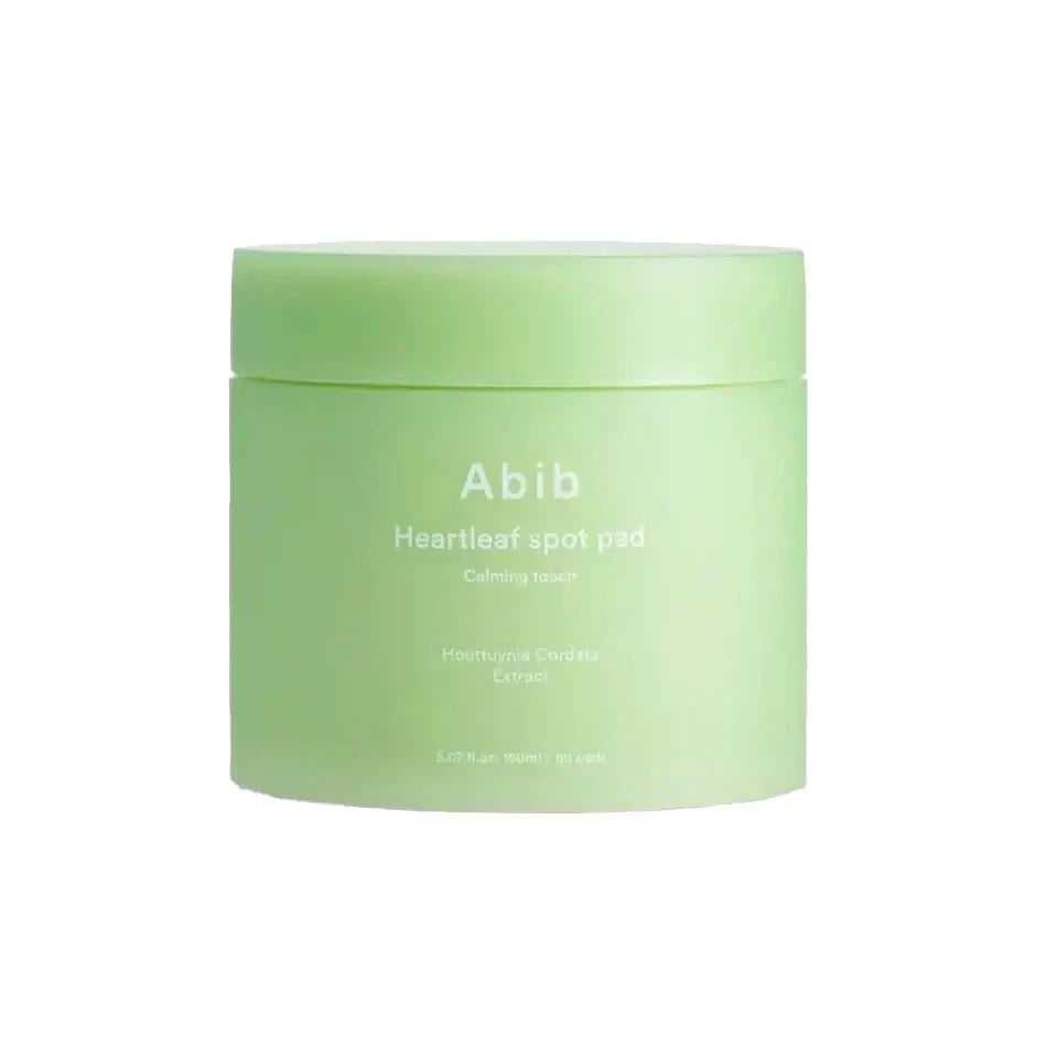 Nomierinošas plāksnītes sejai ar houtūniju ABIB Heartleaf Spot Pad Calming Touch