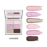 Acu ēnu palete AMUSE Eye Vegan Sheer Palette