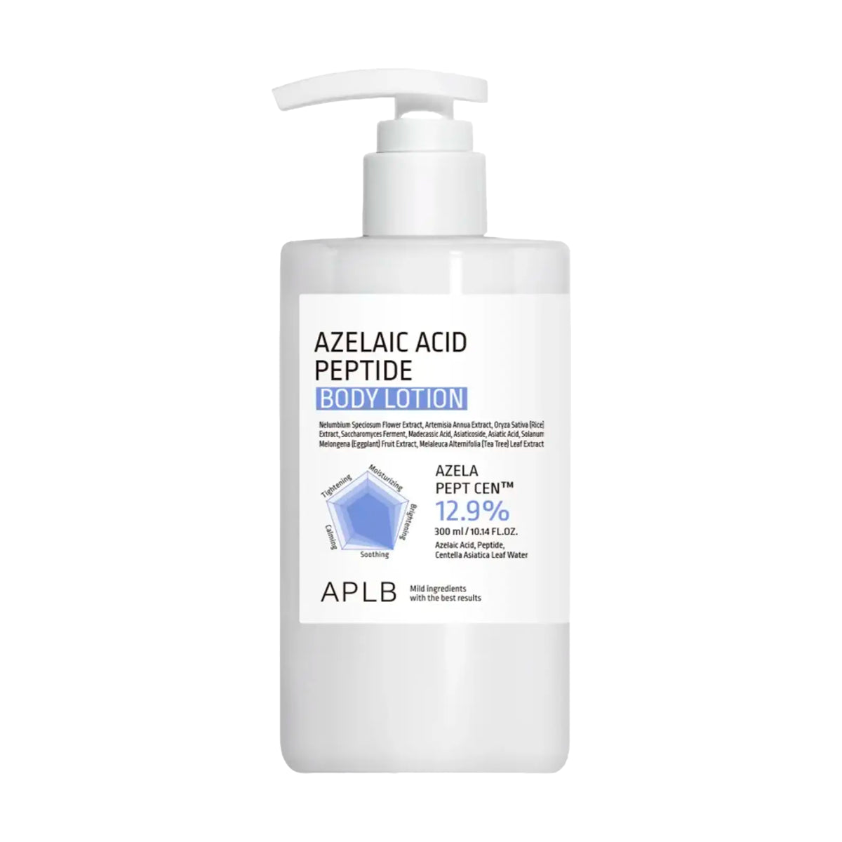 Ķermeņa losjons APLB Azelaic Acid Peptide Body Lotion