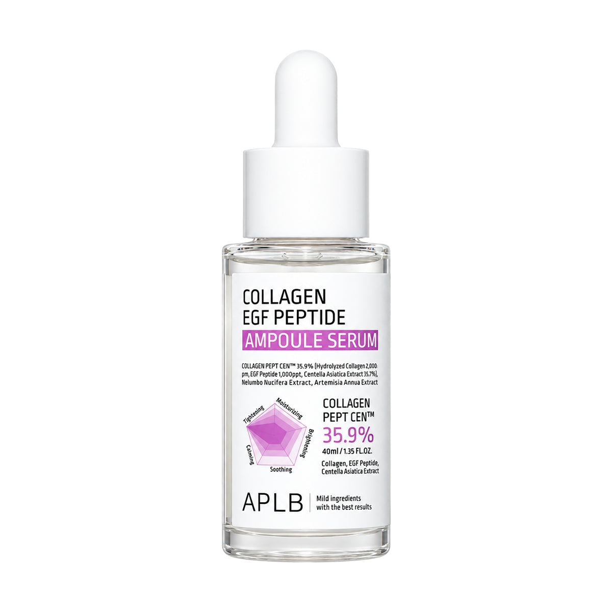 Pretnovecošanas sejas serums APLB Collagen EGF Peptide Ampoule Serum