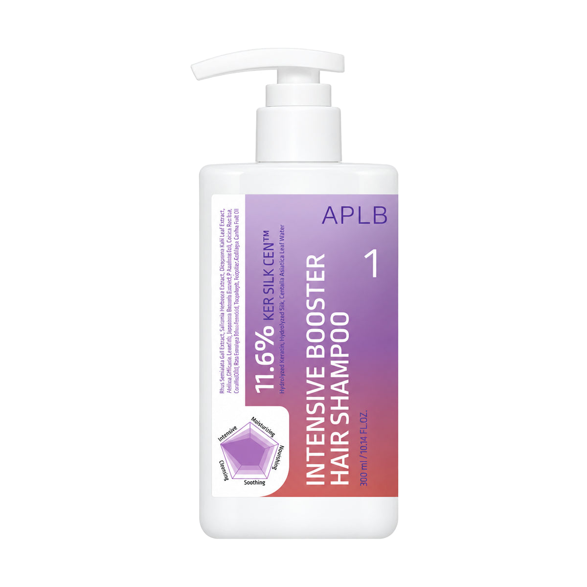 Barojošs šampūns APLB Intensive Booster Hair Shampoo
