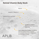 Dušas želeja APLB Retinol Vitamin C Vitamin E Body Wash