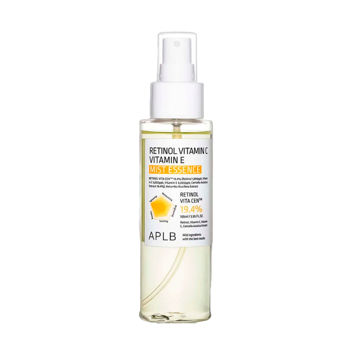 Укрепляющая мист-эссенция с ретинолом APLB Retinol Vitamin C Vitamin E Mist Essence