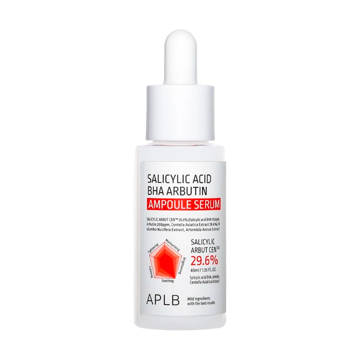 Осветляющая сыворотка для лица с салициловой кислотой и арбутином APLB Salicylic Acid BHA Arbutin Ampoule Serum