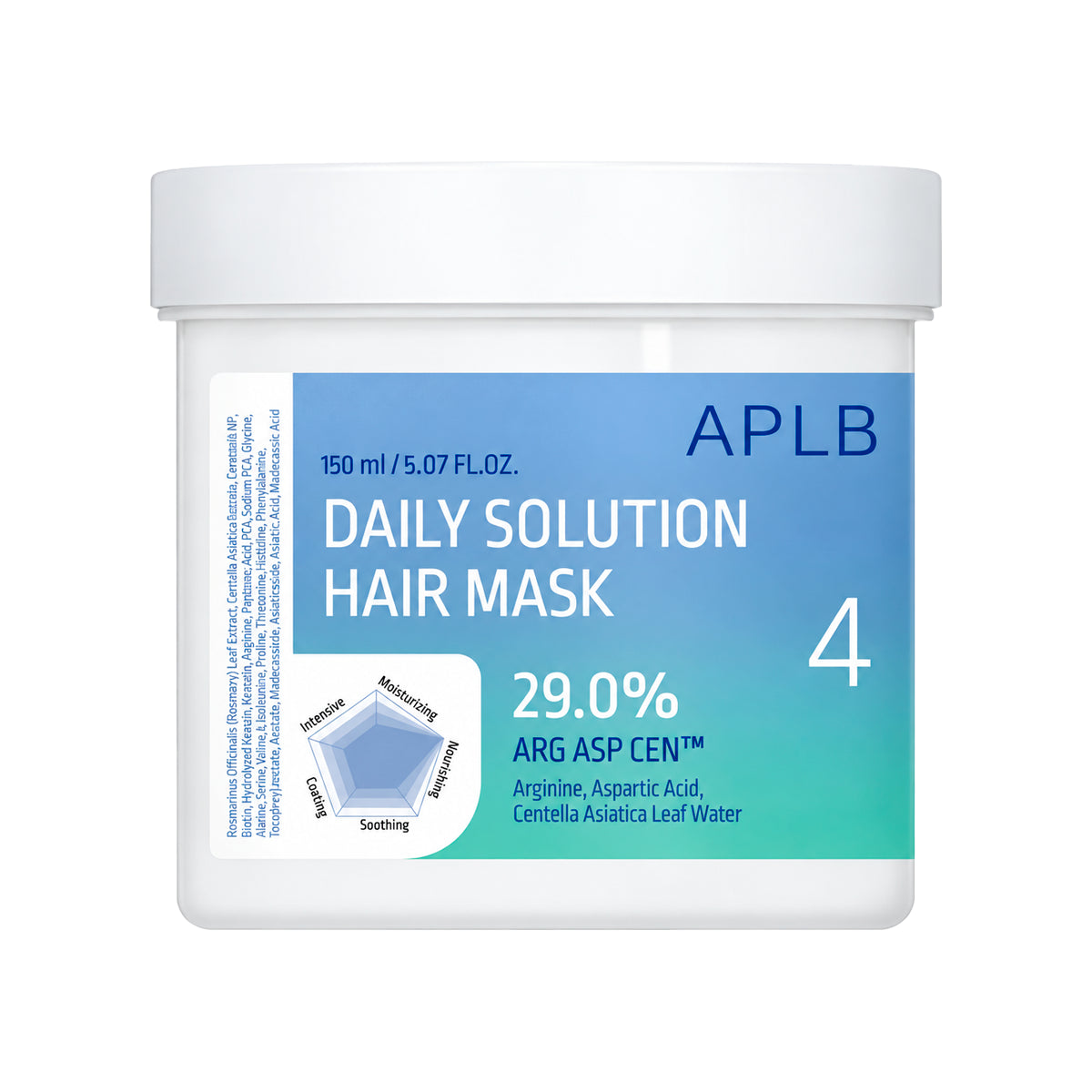 Mitrinoša matu maska APLB Daily Solution Hair Mask