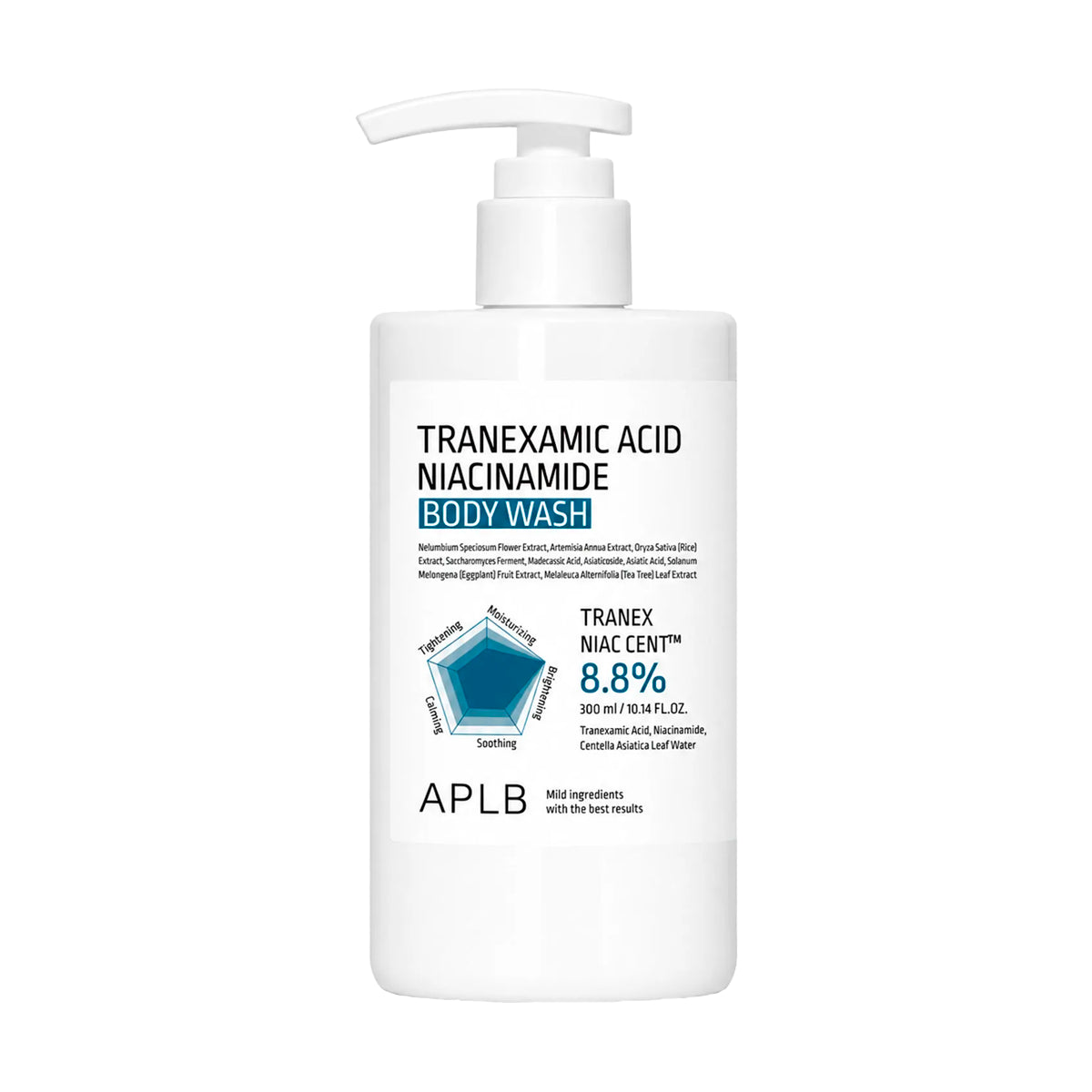 Dušas želeja APLB Tranexamic Acid Niacinamide Body Wash