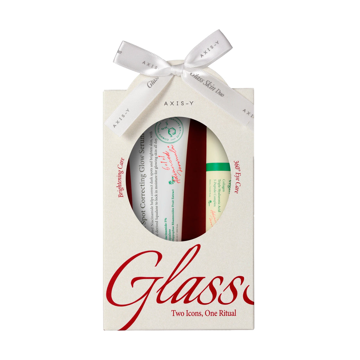Набор для ухода за кожей AXIS-Y Glass Skin Duo Set Glow Serum+Eye Serum