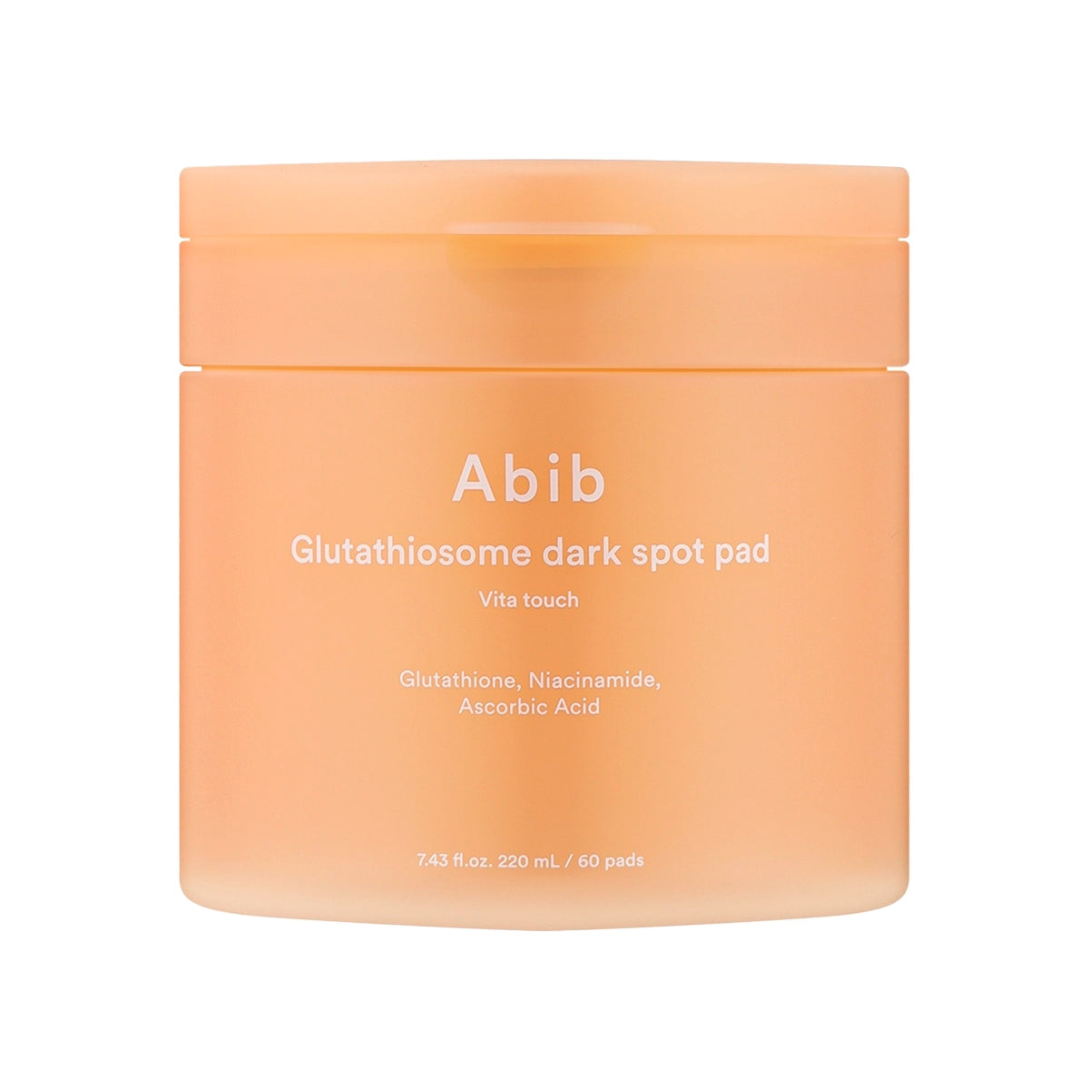 Осветляющие тонер-пэды с глутатионом и витамином C Abib Glutathiosome Dark Spot Pad Vita Touch