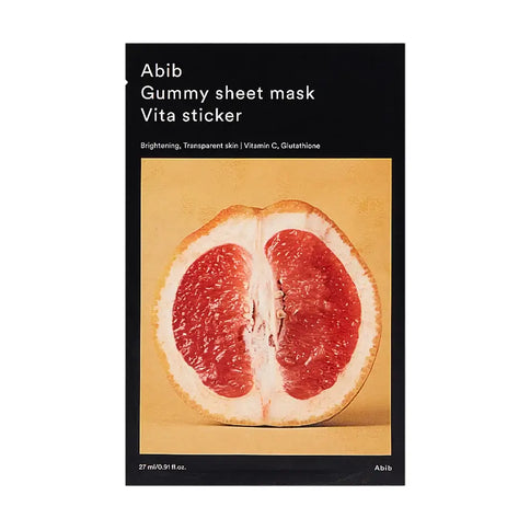 Korejas auduma maskas Abib GUMMY SHEET MASK  Abib Vita Sticker  