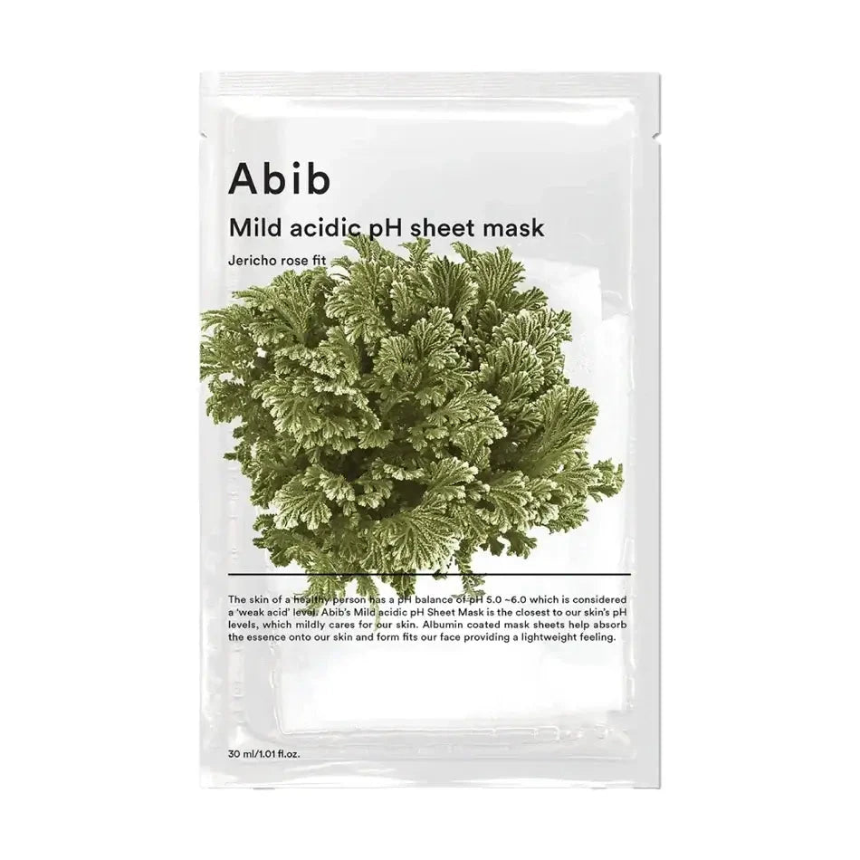 Sejas maska ādas kopšanai Abib Mild Acidic pH Sheet Mask