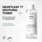 Nomierinošs toniks Anua Heartleaf 77 Soothing Toner