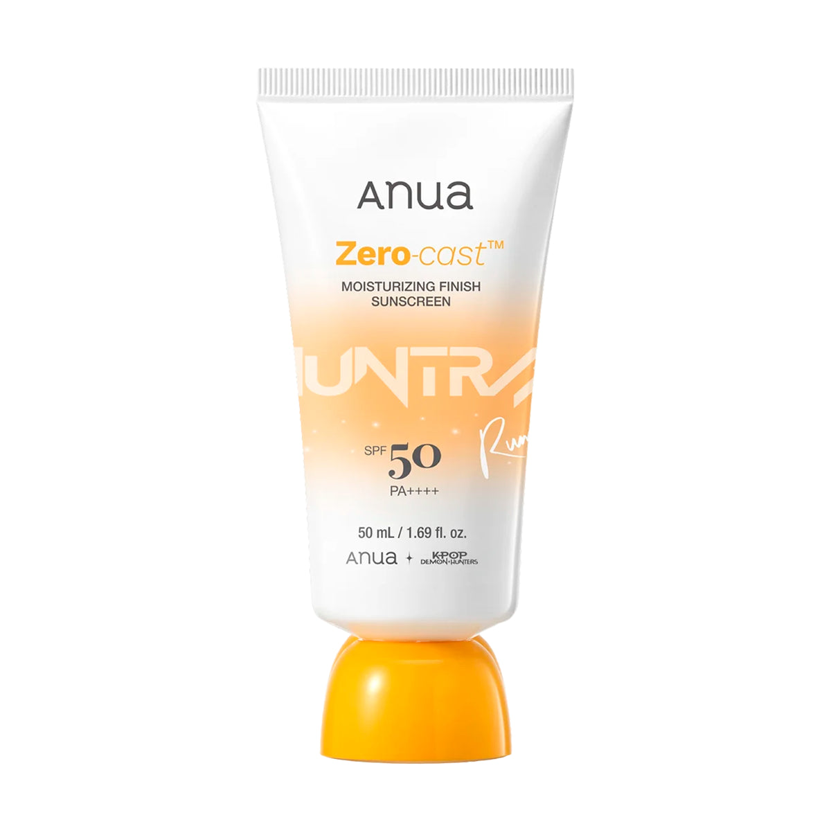 Mitrinošs saules aizsargkrēm Anua K-Pop Demon Hunters Zero-Cast Moisturizing Finish Sunscreen