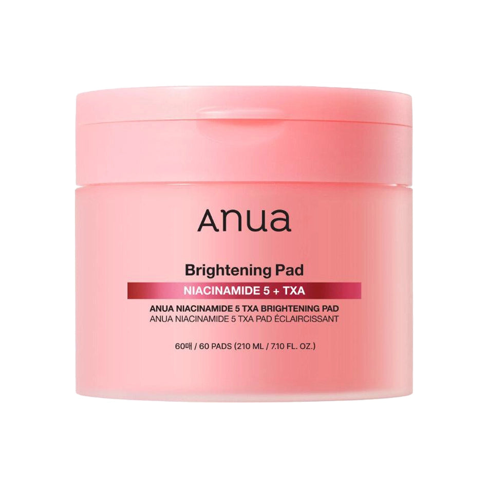 Ar toniku piesūcināti balinoši spilventiņi Anua Niacinamide 5 TXA Brightening Pad