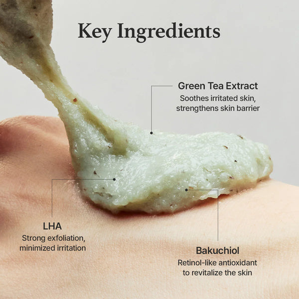 Dziļi attīrošas sejas putas ar LHA Arencia Green Tea + LHA Deep Pore Rice Cake Cleanser