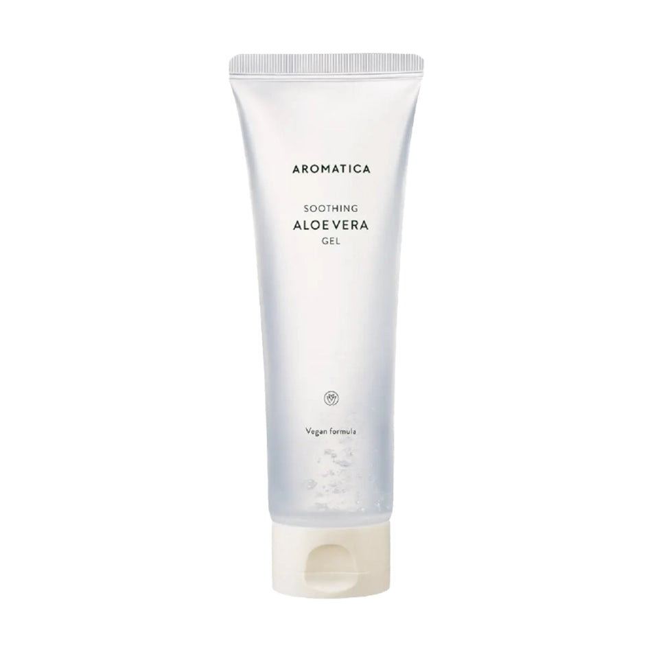 Organiskais ādu mitrinošais alvejas gels Aromatica Soothing Aloe Vera Gel