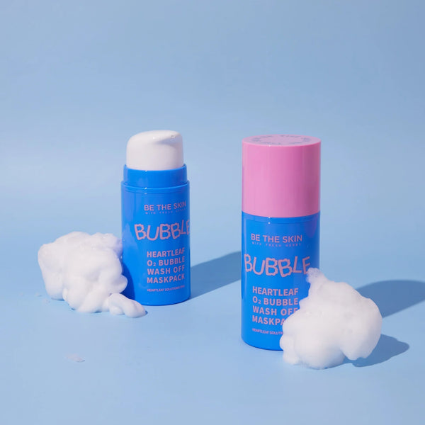 Пузырьковая маска для очищения пор Be The Skin Heartleaf 02 Bubble Wash Off Maskpack