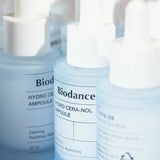 Mitrinoša un nomierinoša ampula sejai Biodance Hydro Cera-nol Ampoule