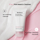 Коллагеновая маска-пенка для мягкого очищения Biodance Collagen Mask to Foam Cleanser