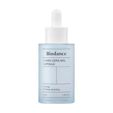 Mitrinoša un nomierinoša ampula sejai Biodance Hydro Cera-nol Ampoule
