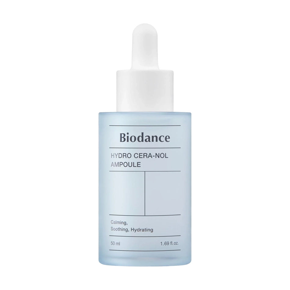 Mitrinoša un nomierinoša ampula sejai Biodance Hydro Cera-nol Ampoule