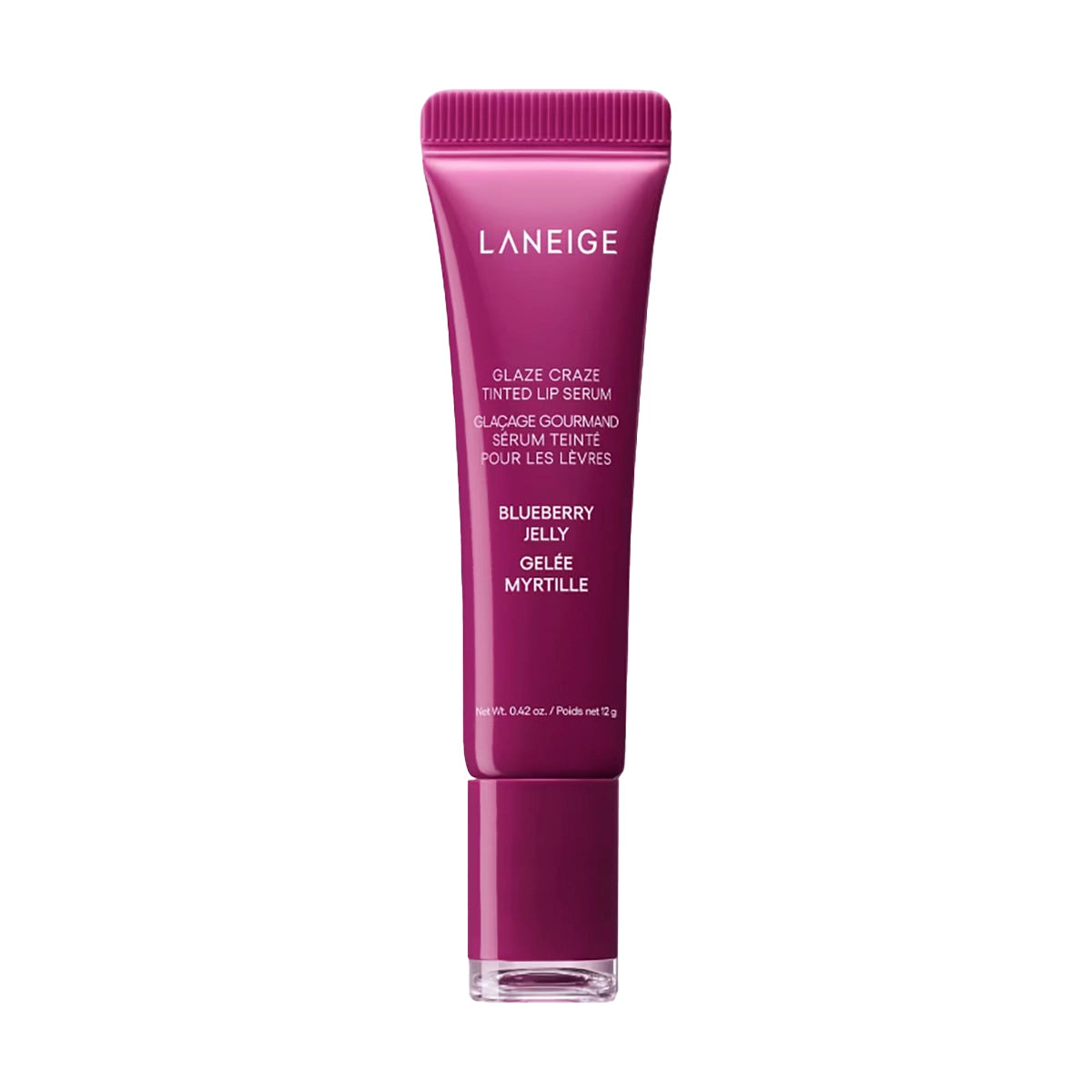 Tonējošs lūpu serums Laneige Glaze Craze Tinted Lip Serum Blueberry Jelly
