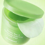Nomierinoši tonera diski By Wishtrend Green Tea & Ceramide Calming Toner Pad