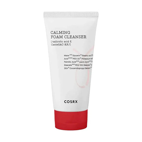 Nomierinošas putiņas problemātiskai ādai COSRX AC Collection Calming Foam Cleanser  Cosrx   