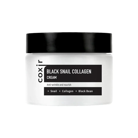 Krēms sejai ar kolagēnu un melno gliemežu ekstraktu COXIR Black Snail Collagen Cream  Coxir 50 ml.  