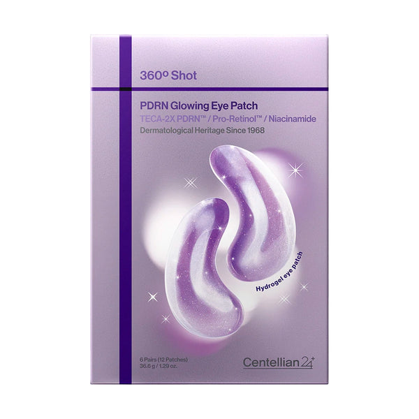Hidrogēla acu patči Centellian24 360º Shot PDRN Glowing Eye Patch