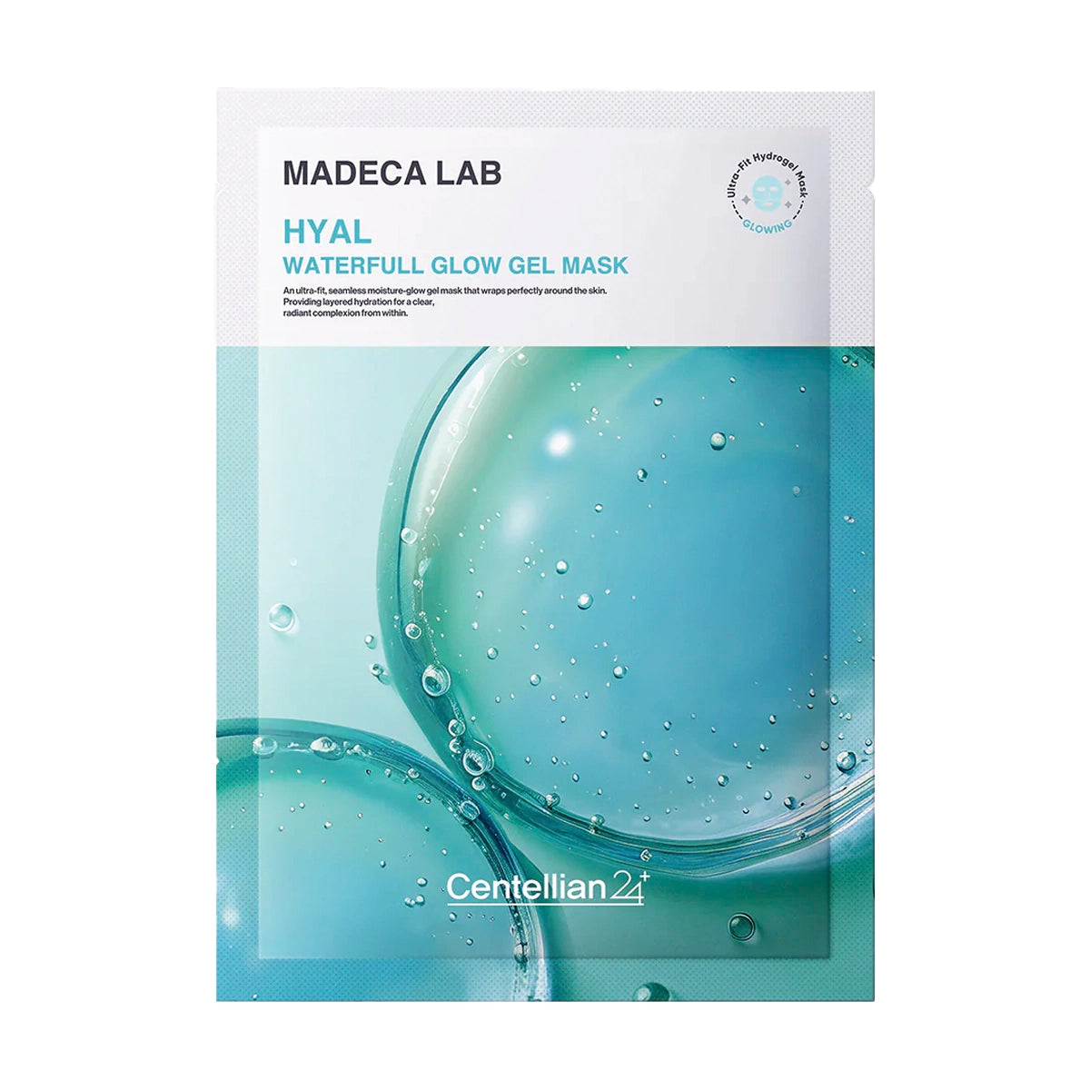 Mitrinoša gēla maska Centellian24 Hyal Waterfull Glow Gel Mask
