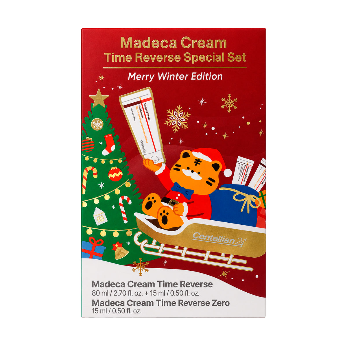 Krēmu komplekts Centellian24 Madeca Cream Time Reverse Set Merry Winter Edition