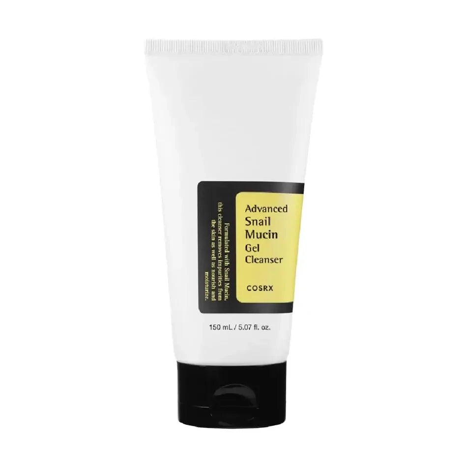 Maigs gels sejas mazgāšanai ar gliemežu mucīnu Cosrx Advanced Snail Mucin Power Gel Cleanser