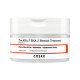 Punktveida pretiekaisuma serums Cosrx The AHA 2 BHA 2 Blemish Treatment Serum