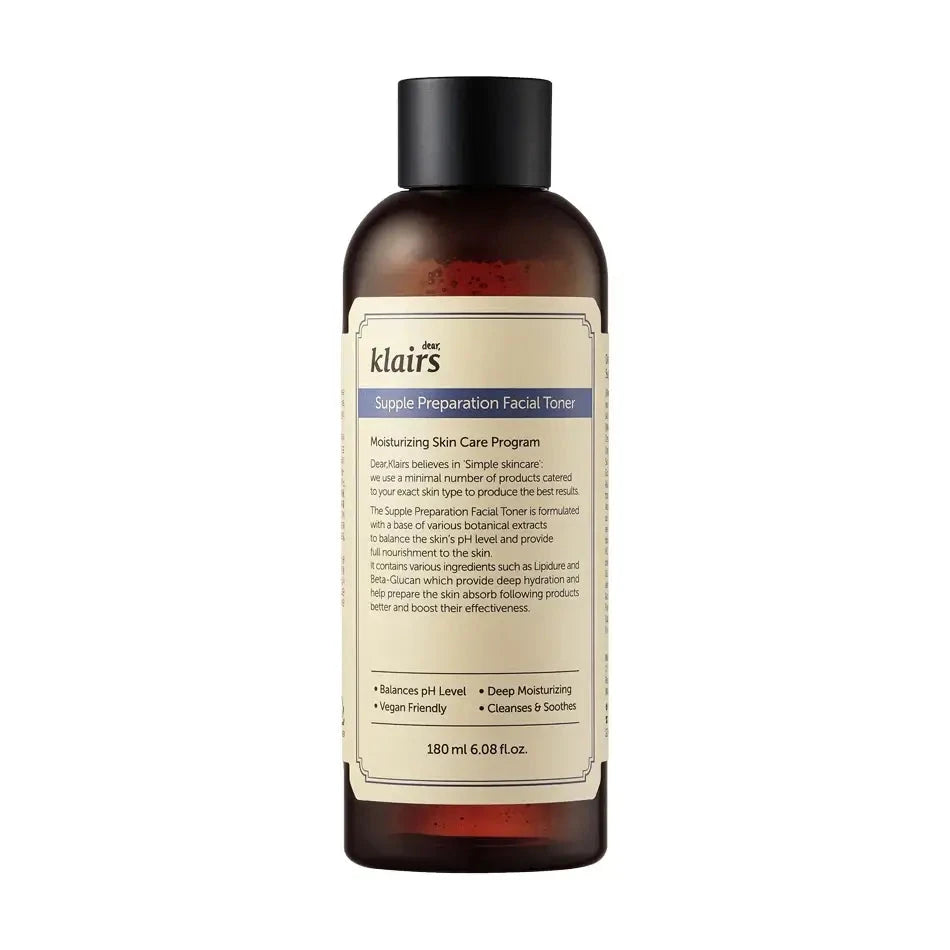 Toneris sejai ar fito-oligo kompleksu Dear Klairs Supple Preparation Facial Toner